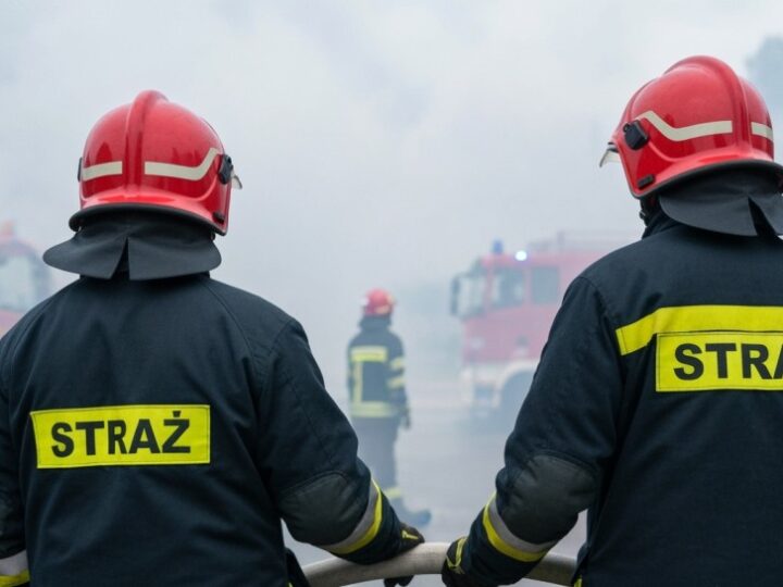 Ukrainiec zatrzymany za groźby podpaleniem w sieci