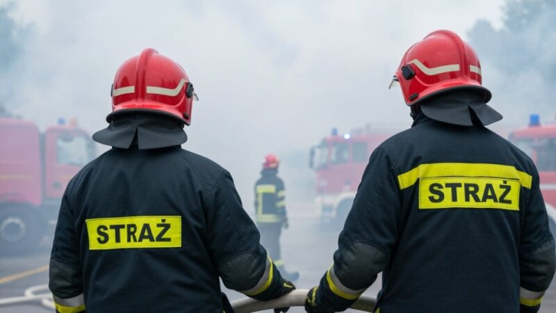 Ukrainiec zatrzymany za groźby podpaleniem w sieci