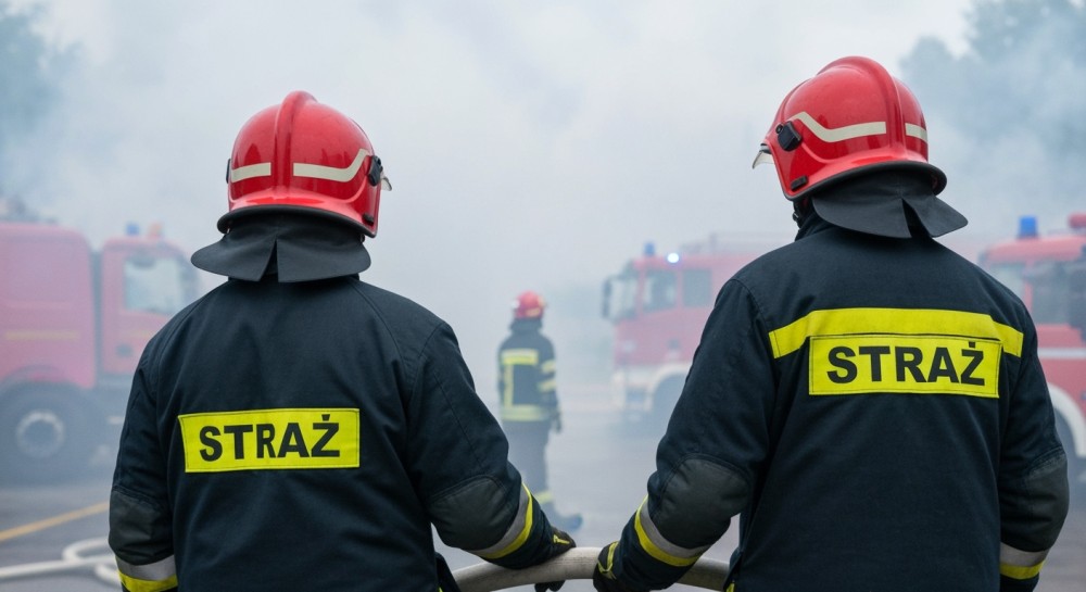 Ukrainiec zatrzymany za groźby podpaleniem w sieci