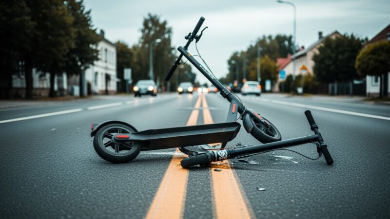 Agresywny atak na rodzinę z dzieckiem w Warszawie – policja poszukuje sprawcy hulajnogi!