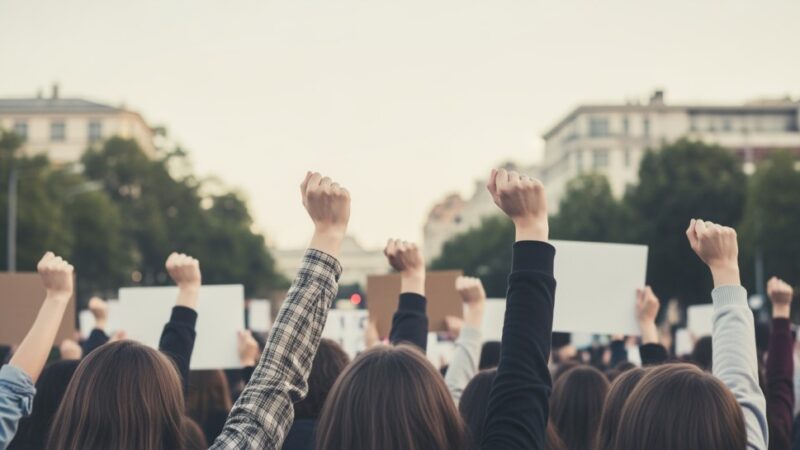 Gigantyczny baner Greenpeace w IKEI: Protest przeciwko zniszczeniu karpackich lasów