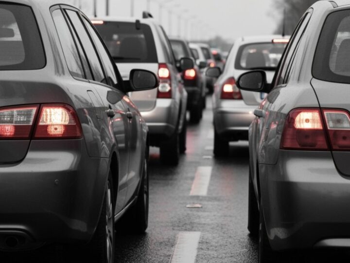 Karambol na moście Południowym paraliżuje Warszawę – gigantyczny korek o długości 10 km!