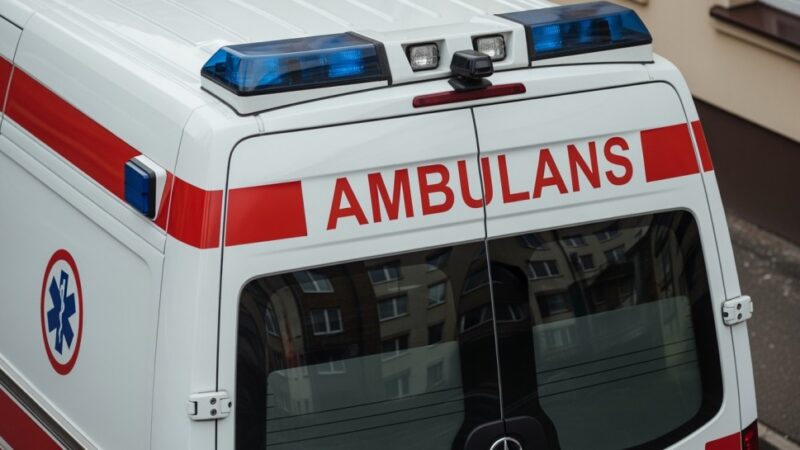 Policjant ratuje półtorarocznego chłopca z rozgrzanego auta, wybija szybę w dramatycznej akcji