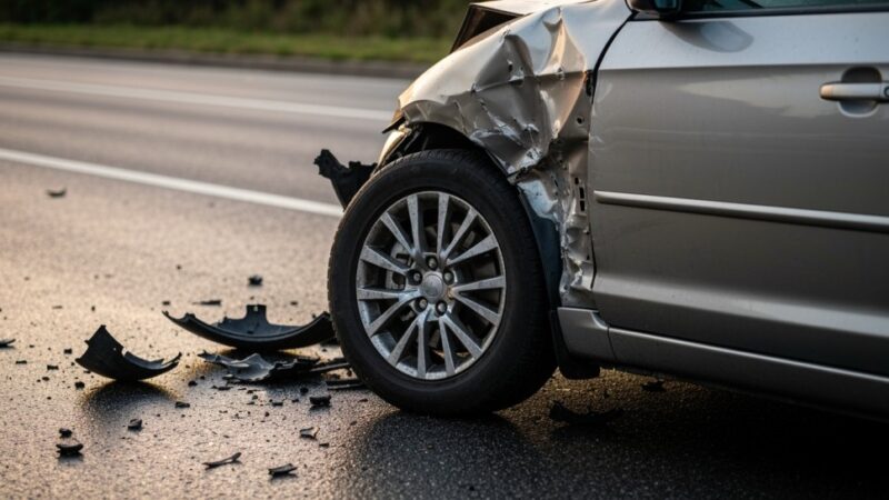 Pijany kierowca uciekał po kolizji, miał ponad 2,5 promila!