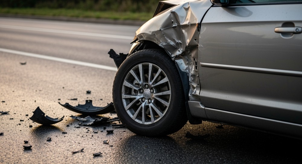 Pijany kierowca uciekał po kolizji, miał ponad 2,5 promila!