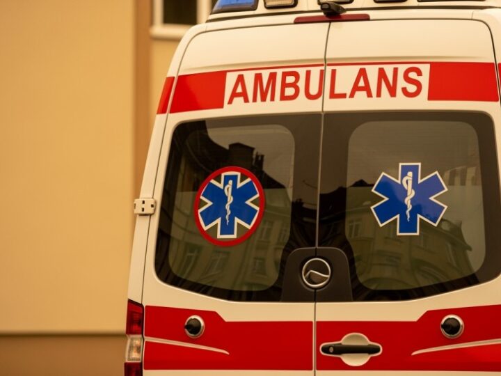 Bielanccy dzielnicowi w akcji: eskortowali rodzącą kobietę do szpitala!