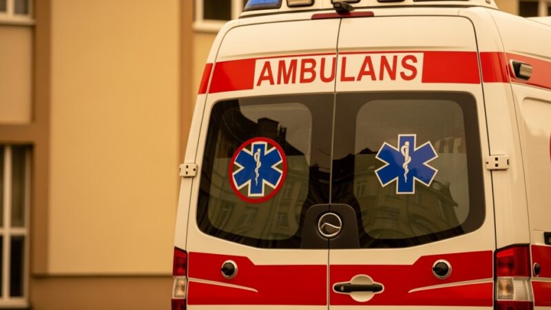 Bielanccy dzielnicowi w akcji: eskortowali rodzącą kobietę do szpitala!