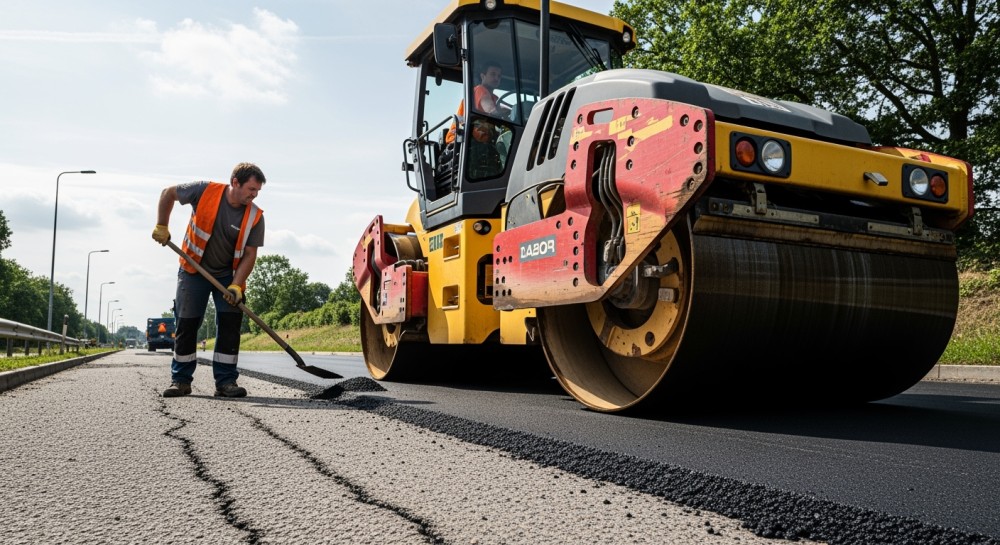 Nowa nawierzchnia na ul. Połczyńskiej: Szybka modernizacja bez utrudnień w Warszawie!