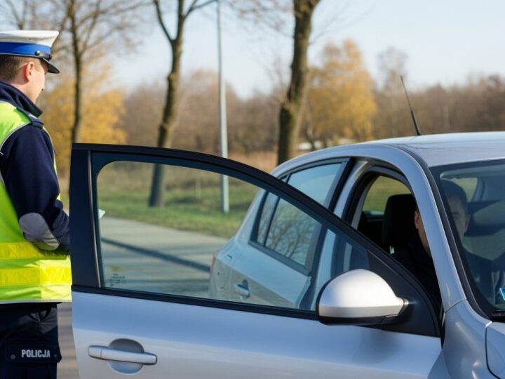 Policjanci po służbie uratowali życie, zatrzymując pijanego motorowerzystę w Puszczy Mariańskiej