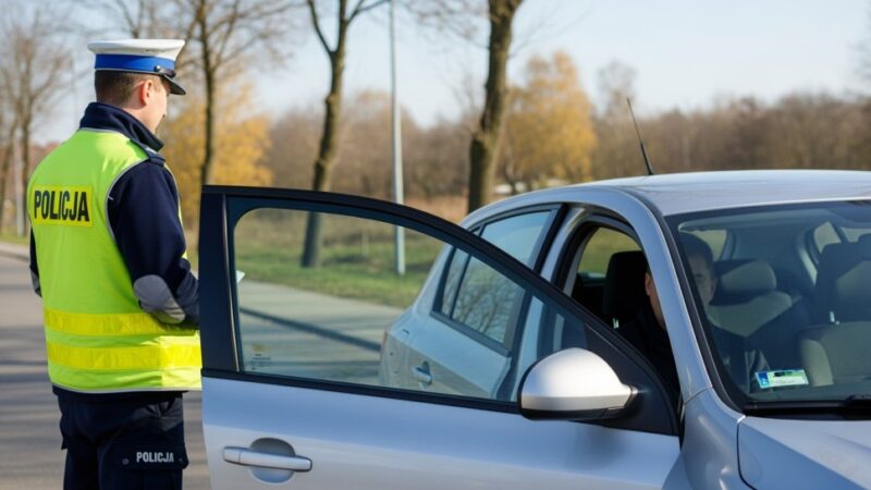 Policjanci po służbie uratowali życie, zatrzymując pijanego motorowerzystę w Puszczy Mariańskiej