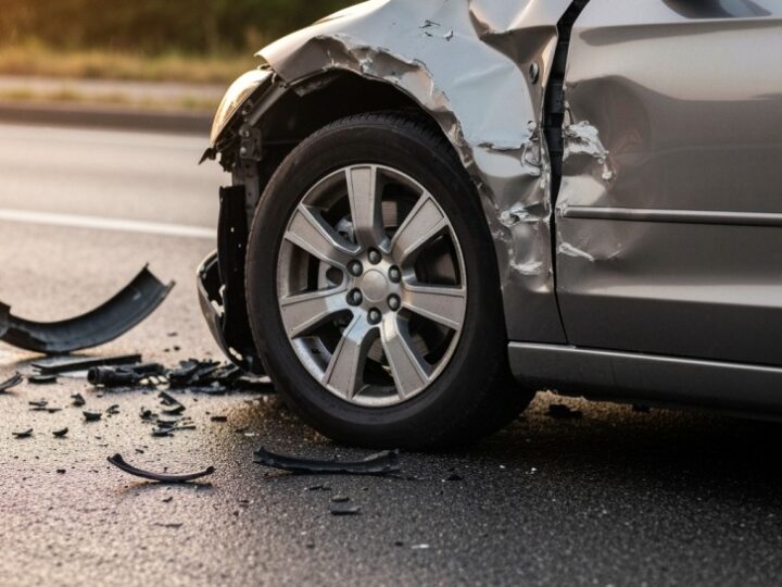 Policjant na służbie ujął niebezpiecznego kierowcę po dramatycznej kolizji!