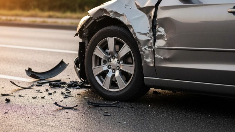 Policjant na służbie ujął niebezpiecznego kierowcę po dramatycznej kolizji!