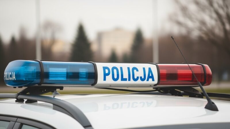 Zatrzymany w pułapce: 38-latek ukrywał się między szafką a łóżkiem
