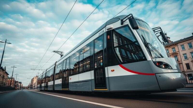 Nowa era komfortu: Frezarka Vossloha transformuje warszawskie tory tramwajowe