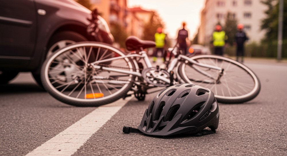 Nocna kradzież roweru: Złodzieje wpadli w pułapkę strażników