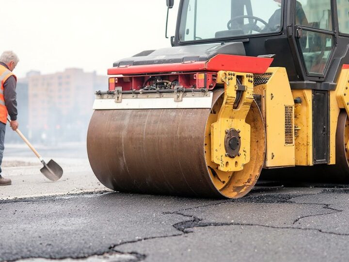 Nowa nawierzchnia na ul. Słomińskiego – Warszawa zyskuje lepsze drogi!