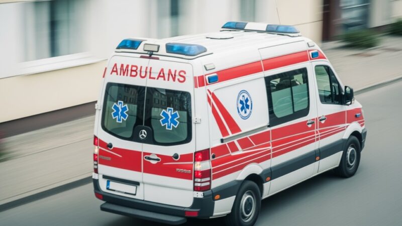 Policjanci z Woli ratują życie starszej kobiecie na ulicy