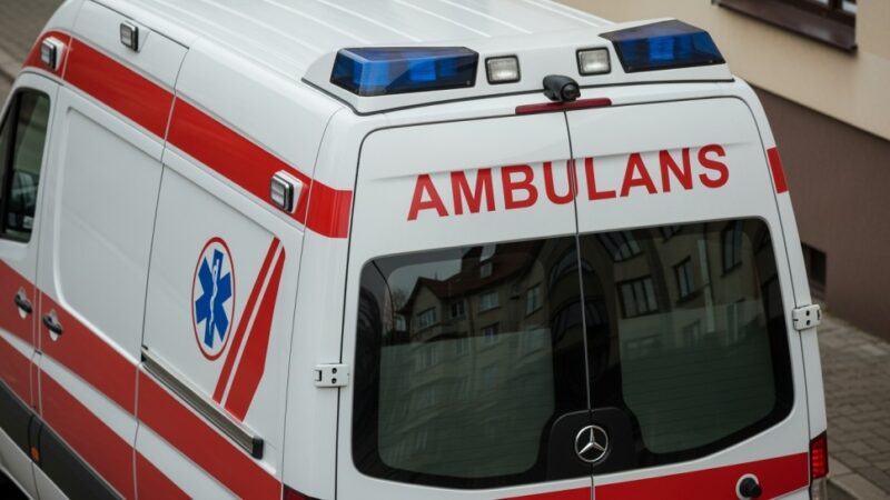 Skoordynowana akcja ratunkowa: Policjanci, strażacy i medycy uratowali życie kobiety