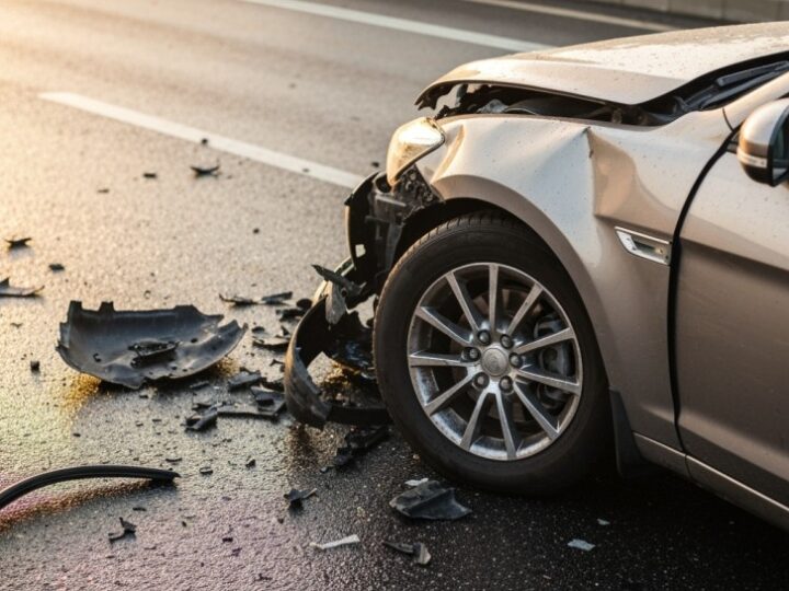 Wypadek drogowy w Sieluniu: dwóch kierowców zaangażowanych w kolizję
