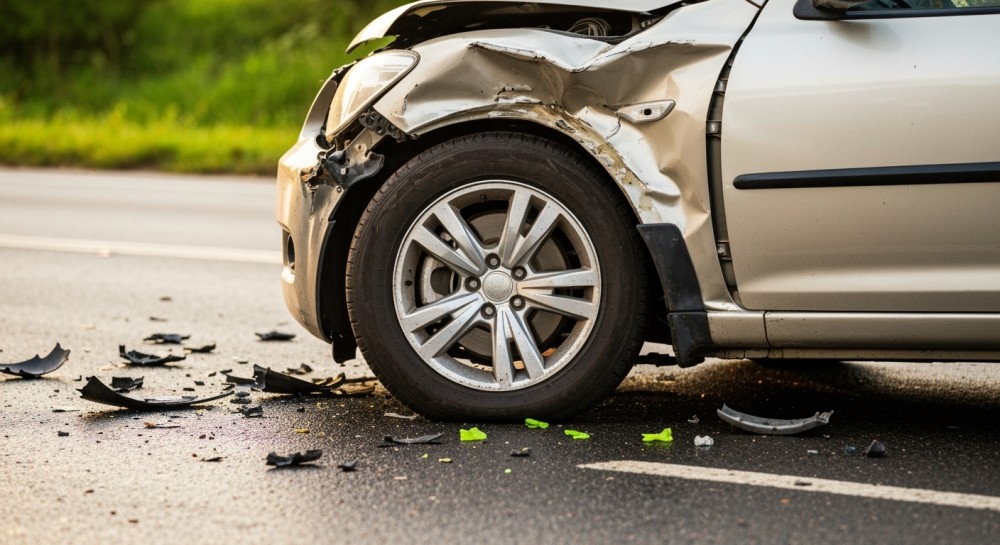 Groźna kolizja w Smrocku – dwie osoby w szpitalu