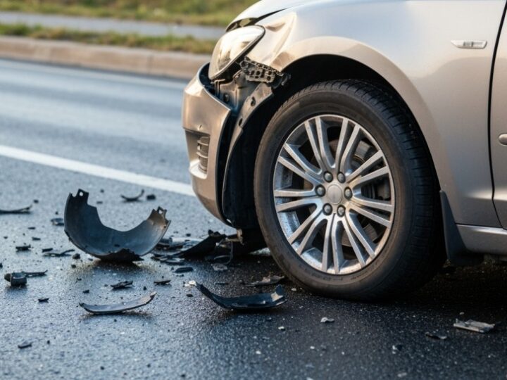 Kierująca Nissanem Micra ranna w wypadku drogowym w Ulaskach