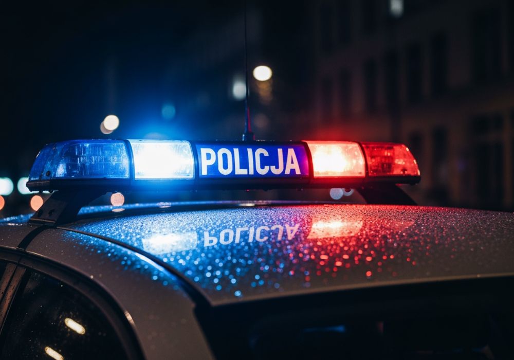 39-latek w rękach policji z narkotykami w samochodzie