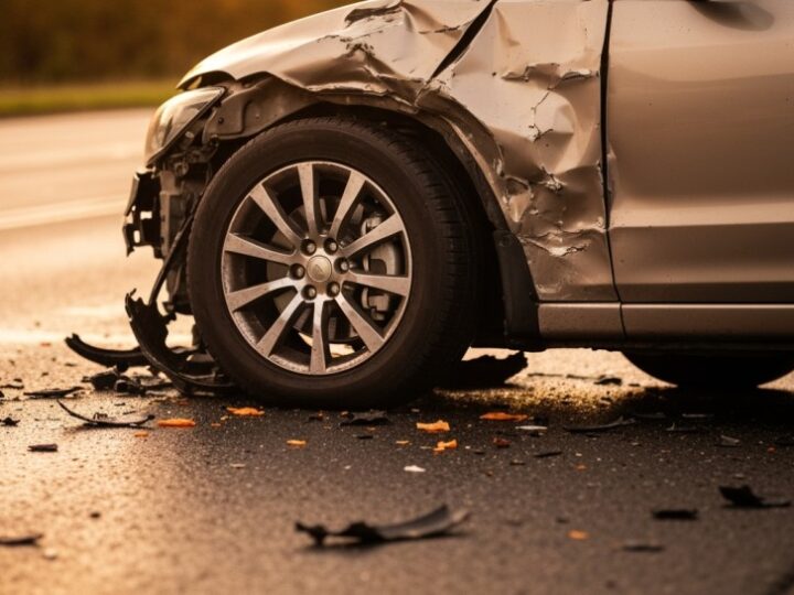 Ciężarówki zderzyły się w Ossie – kierowca w szpitalu