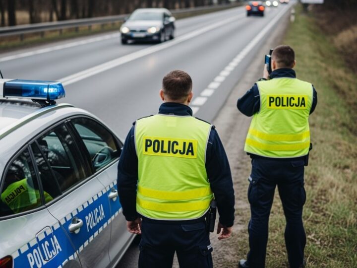 Policja wzmacnia bezpieczeństwo na drogach powiatu przysuskiego w nocy