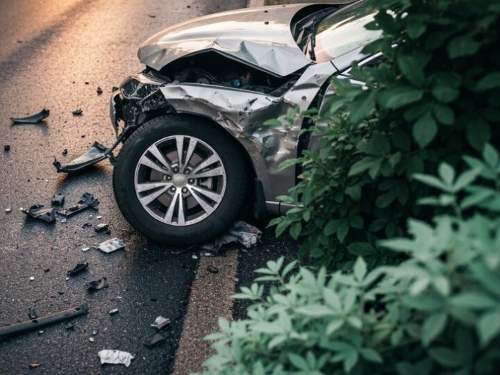 Zderzenie na rondzie w Falęcicach: Dziecko ranne w wypadku