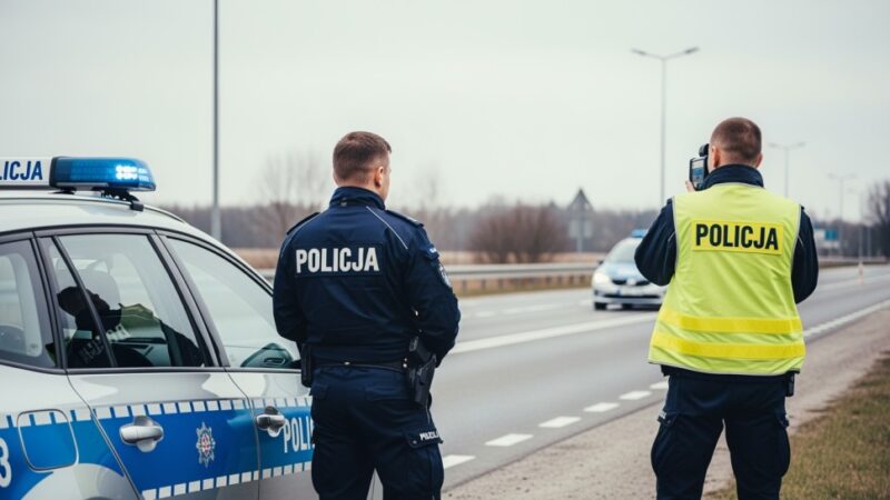 Podsumowanie działań policji „Prędkość” w powiecie ostrołęckim