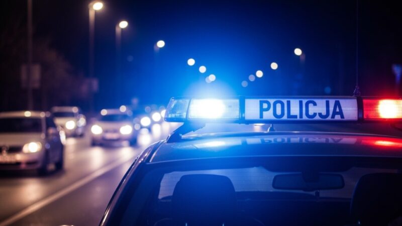 Agresywny 47-latek z zarzutami za przemoc wobec matki i policjanta