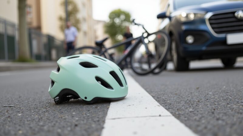 Wypadek rowerzysty: 11-latek w szpitalu po zderzeniu z Oplem