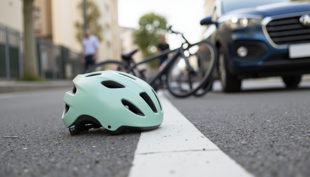 Wypadek rowerzysty: 11-latek w szpitalu po zderzeniu z Oplem