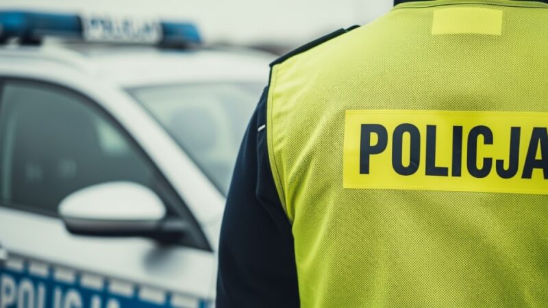 Ciągnik jako środek transportu? Policja interweniuje w Przysusze!