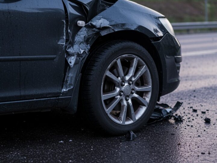 Wypadek w Kamieniu: pasażer Opla ranny w kolizji