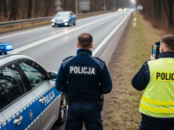Kierowca w Trzylatków Duży pędził 116 km/h w zabudowanym – stracił prawo jazdy na 3 miesiące