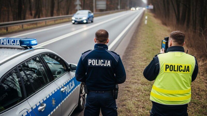 Kierowca w Trzylatków Duży pędził 116 km/h w zabudowanym – stracił prawo jazdy na 3 miesiące