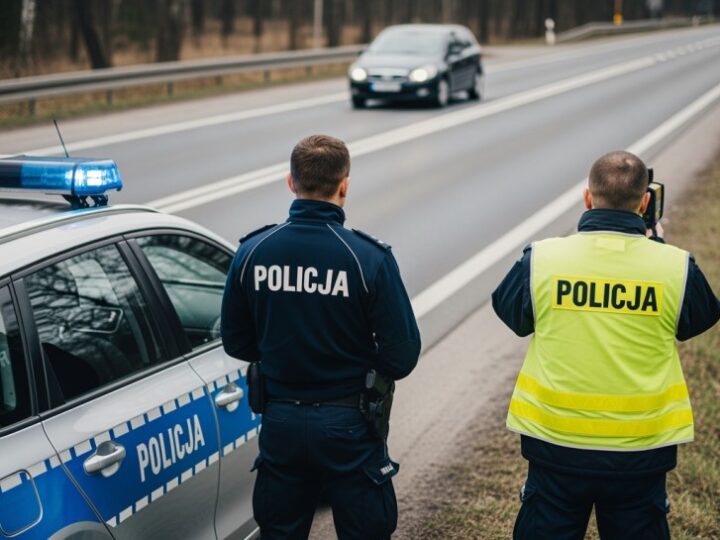 Bezpieczniej na drogach: Kontrole drogówki w Lesznowoli