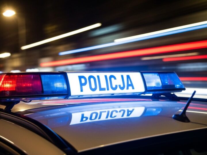 Mężczyzna ukrył się za samochodami na widok policji, miał przy sobie narkotyki