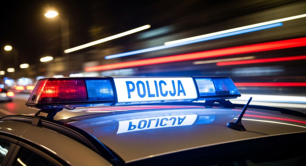 Mężczyzna ukrył się za samochodami na widok policji, miał przy sobie narkotyki