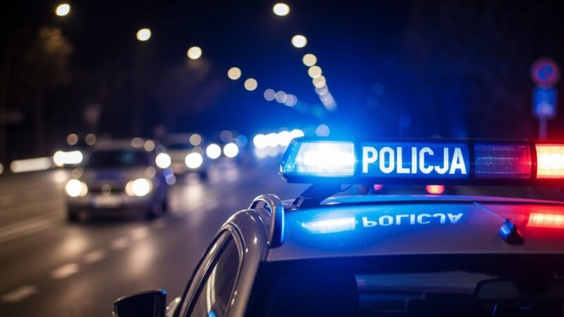 Zatrzymana ciężarówka z niebezpiecznymi oponami – policja działała błyskawicznie