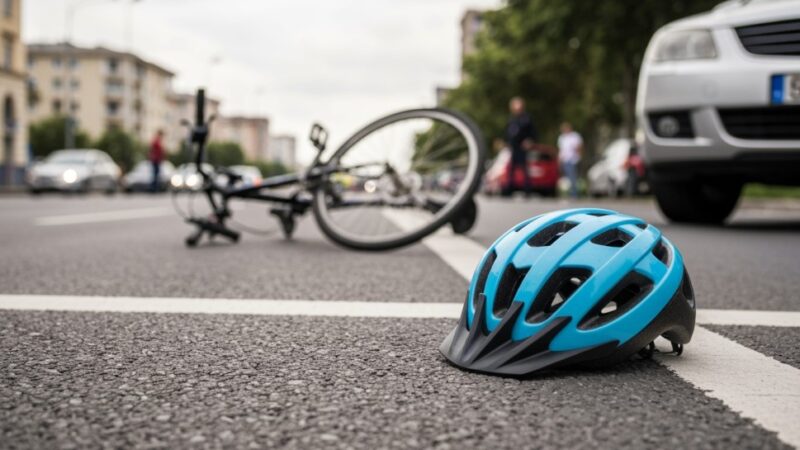 Pijany rowerzysta zatrzymany przez policję z powodu 2,2 promila alkoholu