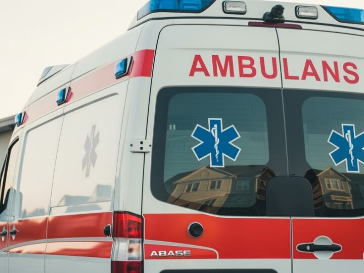 Agresywny pacjent zaatakował medyków i zniszczył karetkę w Pułtusku