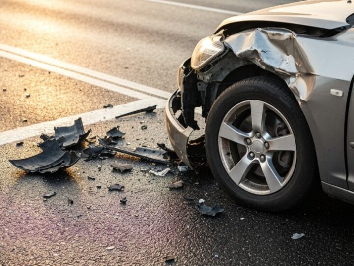 Wypadek na S7: Pasażerka Audi ranna po zderzeniu z Hondą