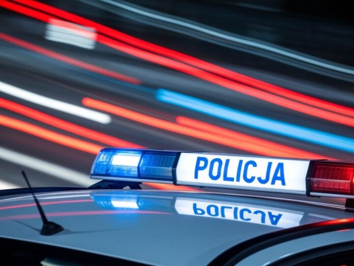 Kierowca bez uprawnień uderzył w hydrant po zignorowaniu znaku zakazu wjazdu
