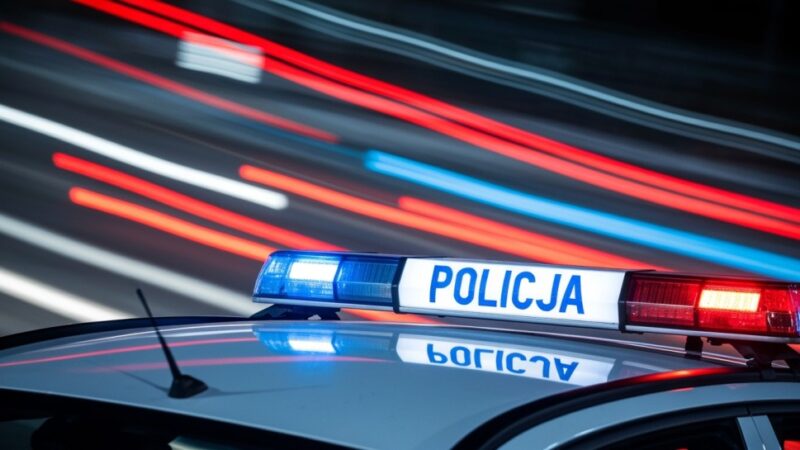 Kierowca bez uprawnień uderzył w hydrant po zignorowaniu znaku zakazu wjazdu