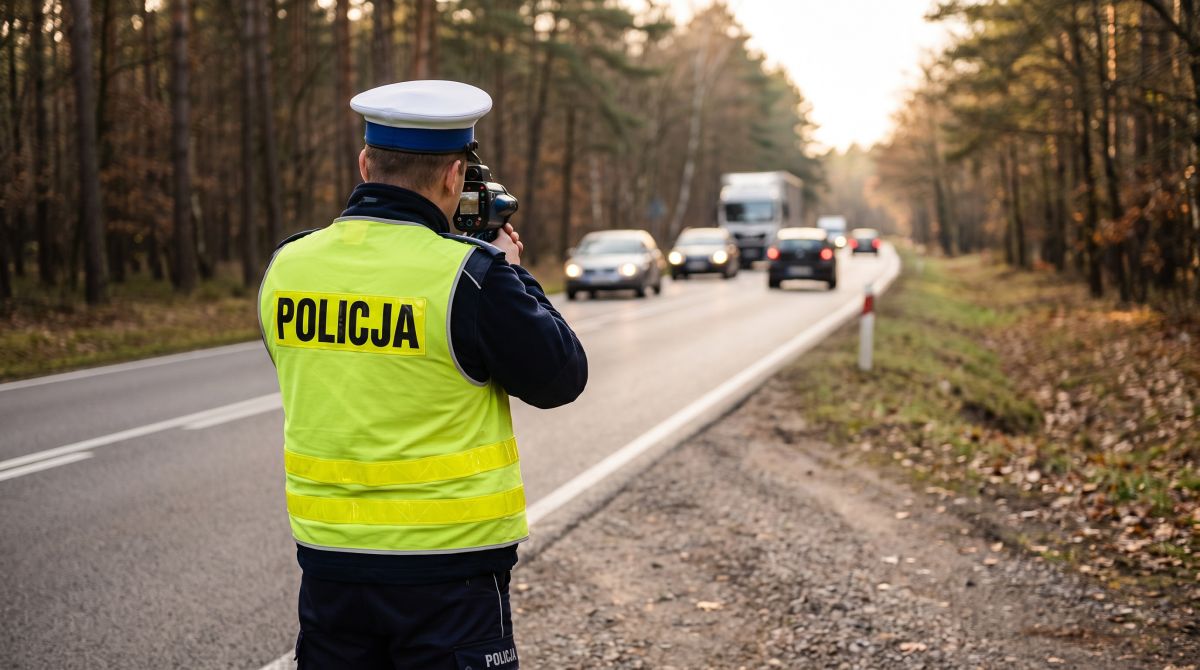 17-letni kierowca bez opiekuna zatrzymany przez policję w Sierpcu