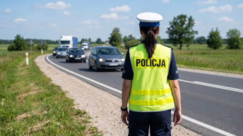 Kierowca Audi z Ostrowa pędził 134 km/h w terenie zabudowanym, stracił prawo jazdy i zapłaci 5000 zł mandatu