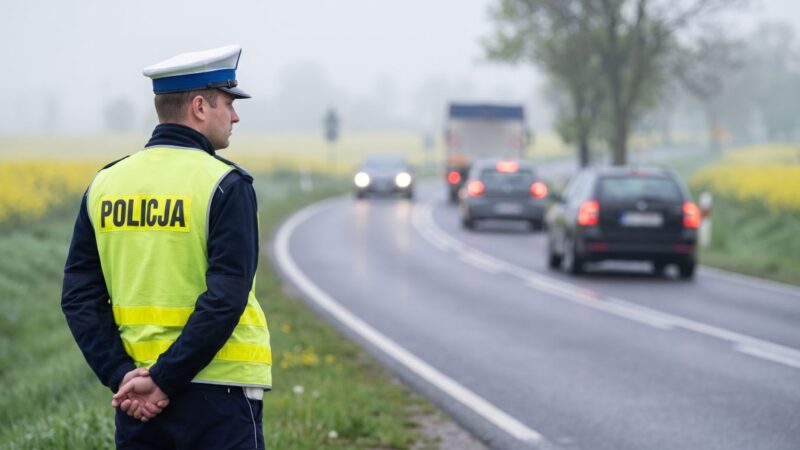 Policjanci rozmawiali z seniorami o bezpieczeństwie na drodze w ramach akcji „Bezpieczni 60+”