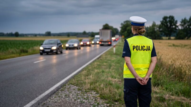 Piknik z policjantami w Winnicy: Bezpieczeństwo na drodze w radosnej atmosferze dla dzieci
